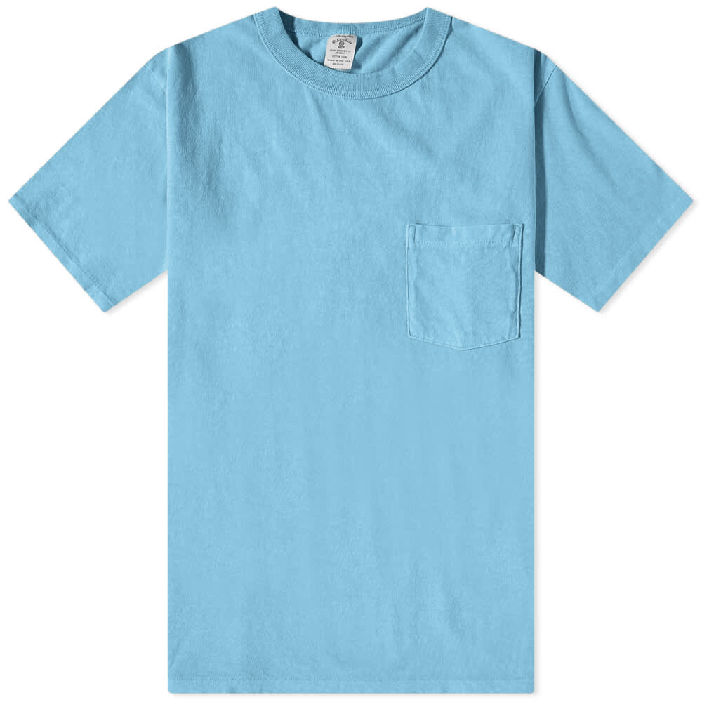 

Футболка Velva Sheen Pigment Dyed Pocket Tee, Синий
