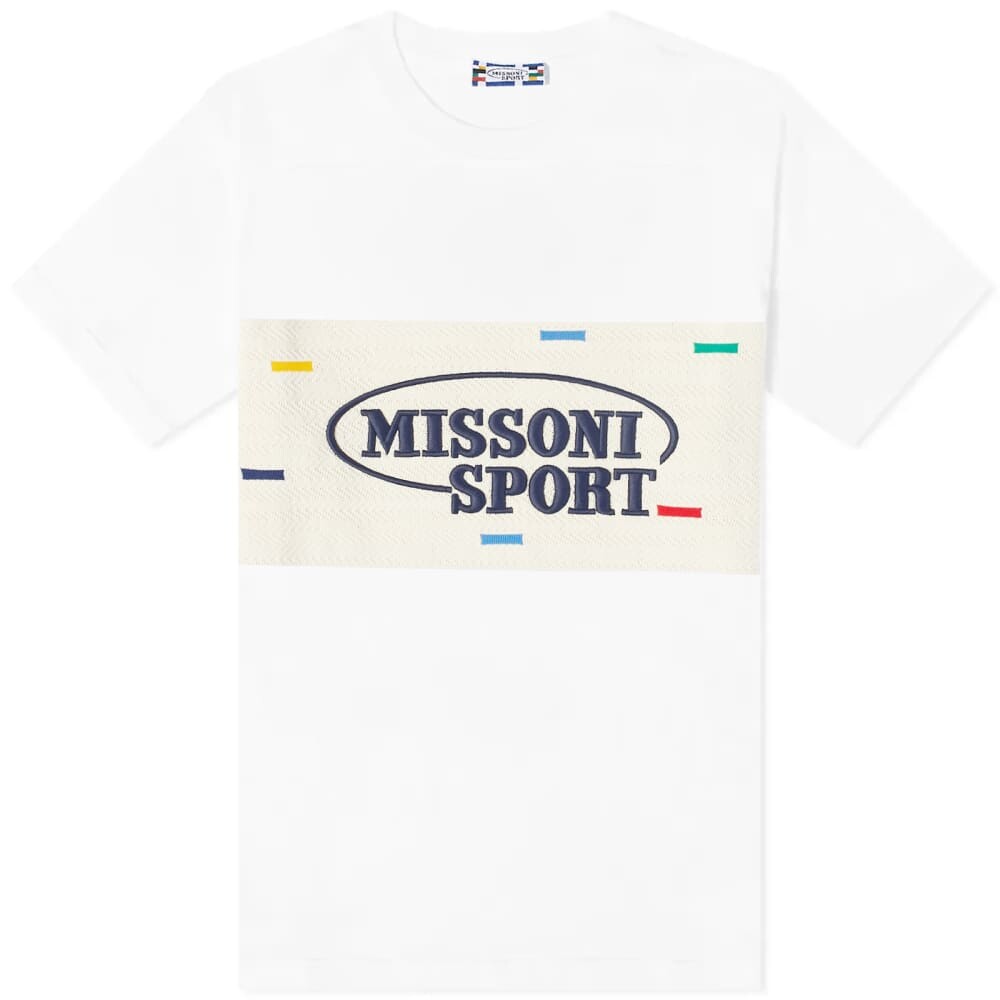 

Футболка Missoni Knit Sport Logo Tee