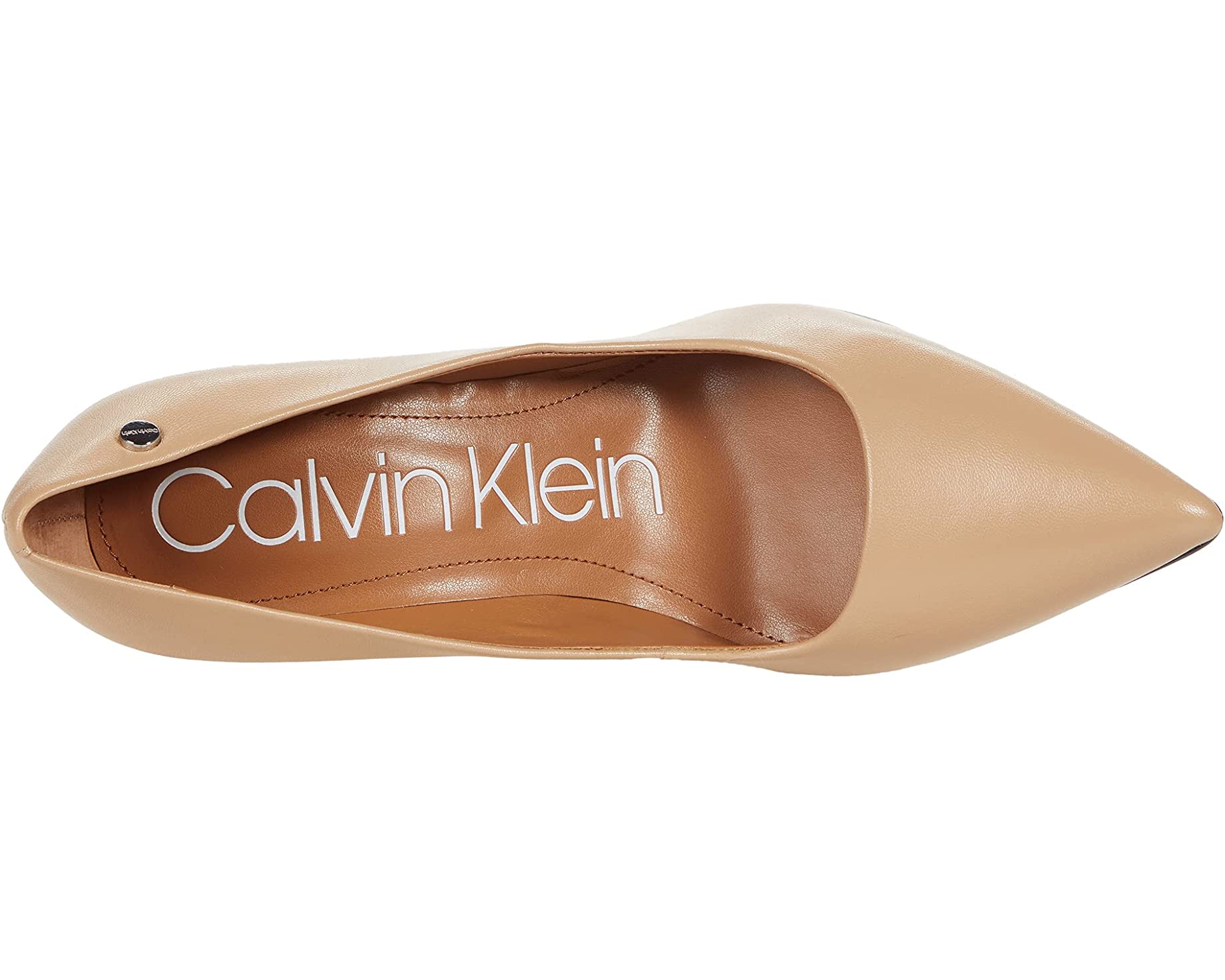 цена Туфли на каблуках Brady Calvin Klein, светло-натуральный