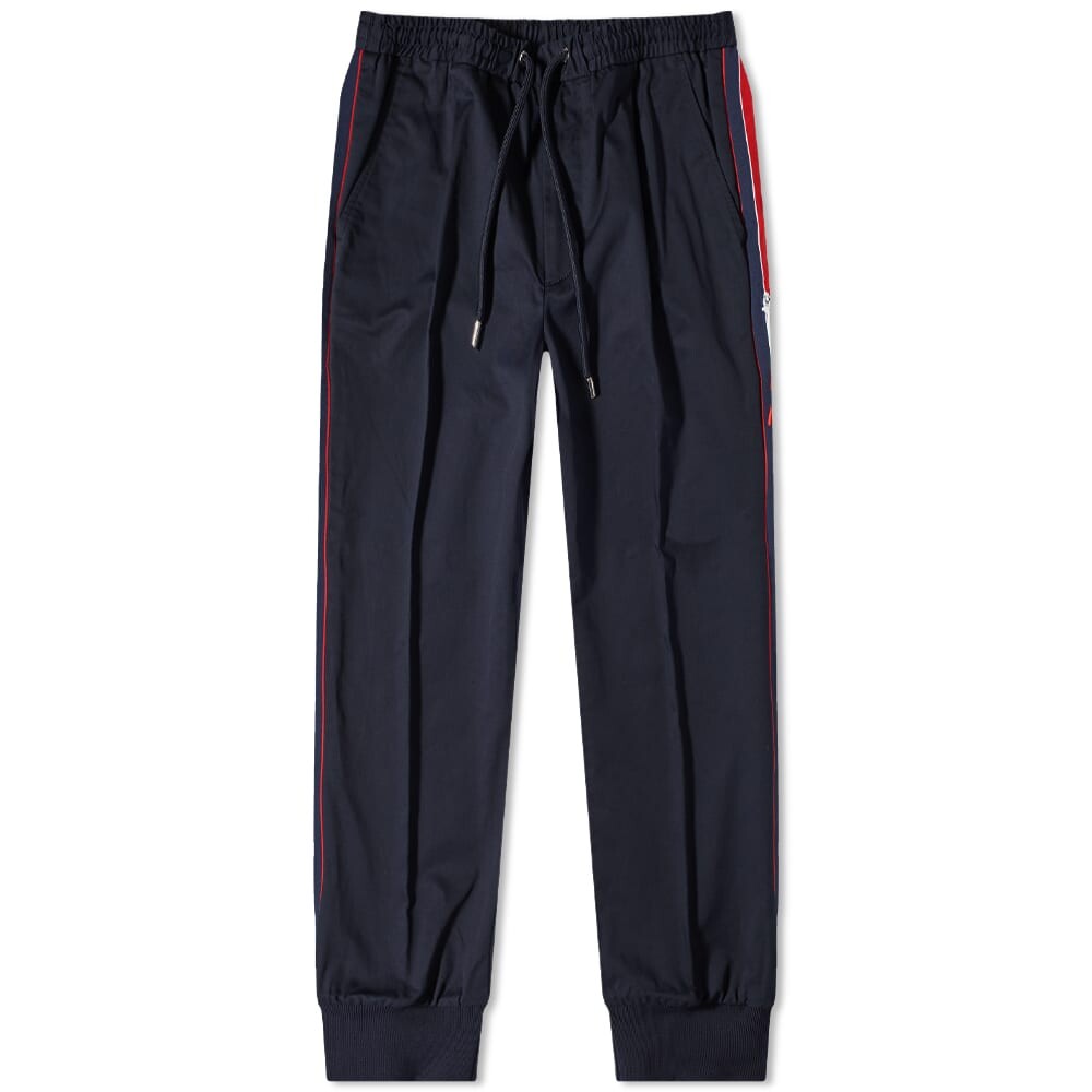 

Брюки Moncler Drawstring Side Striped Pants, Черный