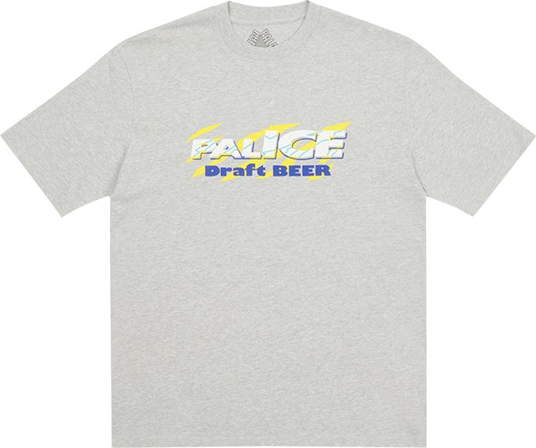 

Футболка Palace Light Beer T-Shirt 'Grey Marl', серый