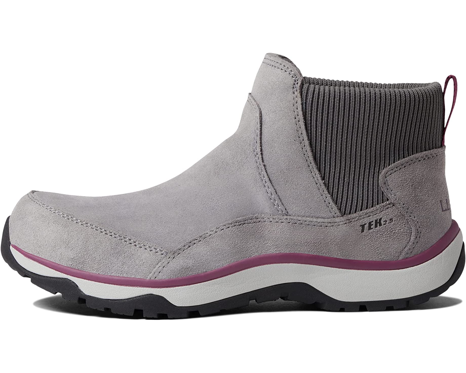 кроссовки утепленные для девочек demix prime mid серый Ботинки Snow Sneaker 5 Ankle Boot Waterproof Insulated Pull-On L.L.Bean, серый