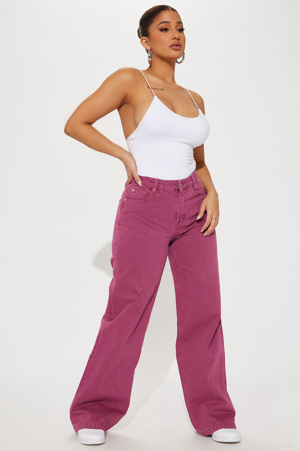 

Джинсы Fashion Nova N5039HWR, фиолетовый