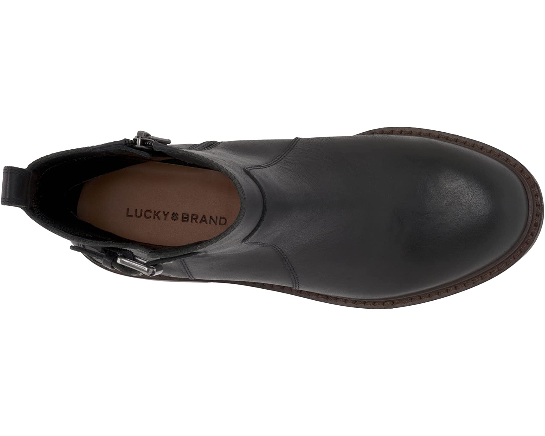 Ботинки Quendy Lucky Brand, черный цена и фото