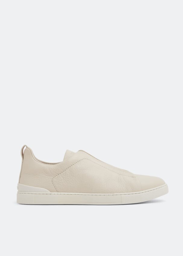 

Кроссовки ZEGNA Triple Stitch sneakers, белый