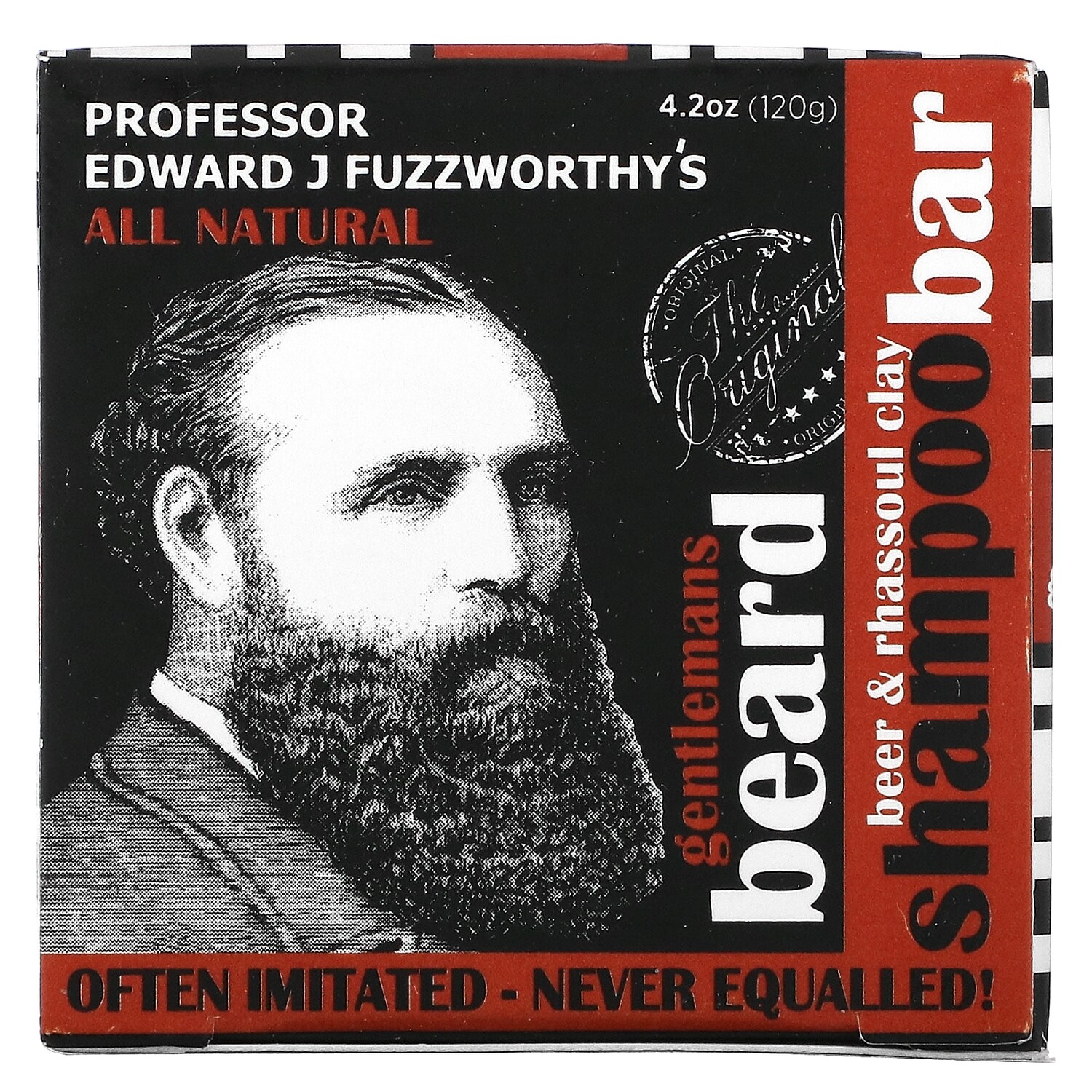 

Шампунь Professor Fuzzworthy's Gentlemans Beard с пивом и глиной из рассол, 120 г