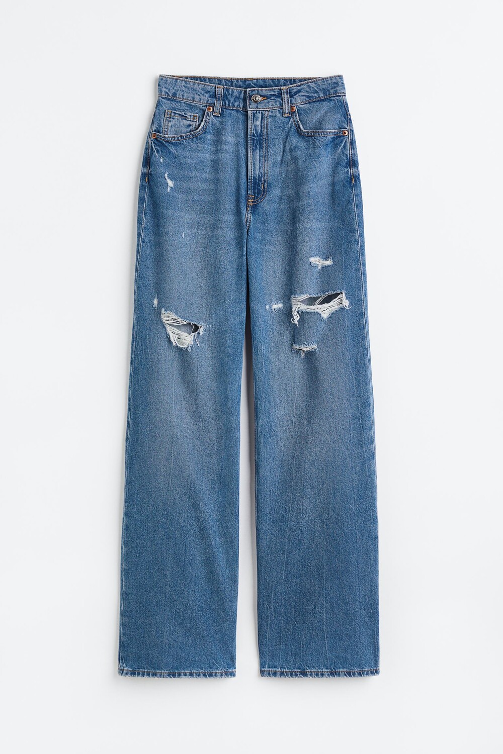 

Джинсы H&M Wide High, синий