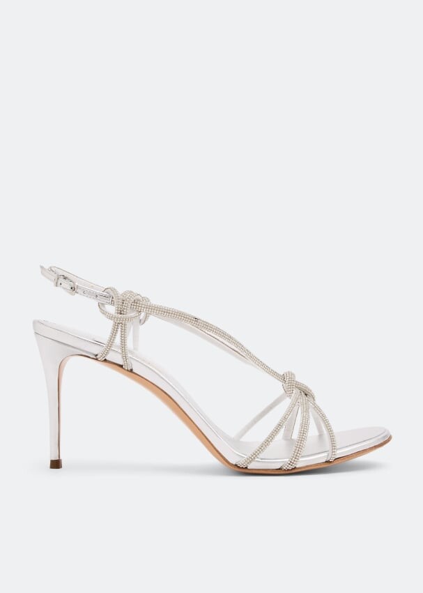 

Сандалии CASADEI Julia C+C sandals, серебряный
