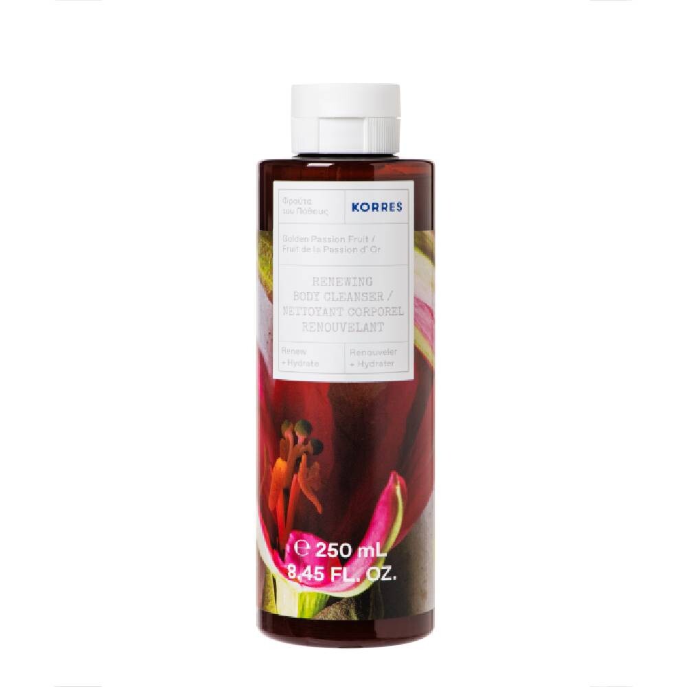 

Korres Гель для мытья тела Golden Passion Fruit Renewing Body Cleanser восстанавливающий 250мл