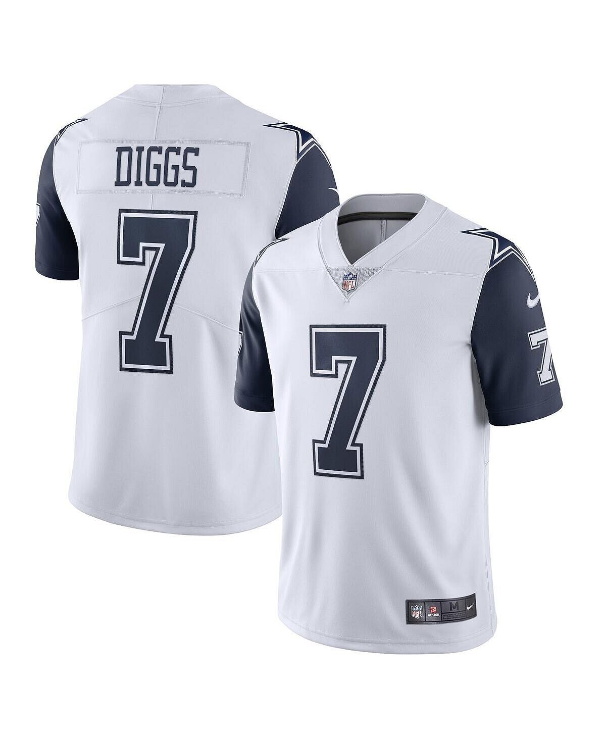 

Мужская футболка trevon diggs white dallas cowboys limited vapor Nike, белый