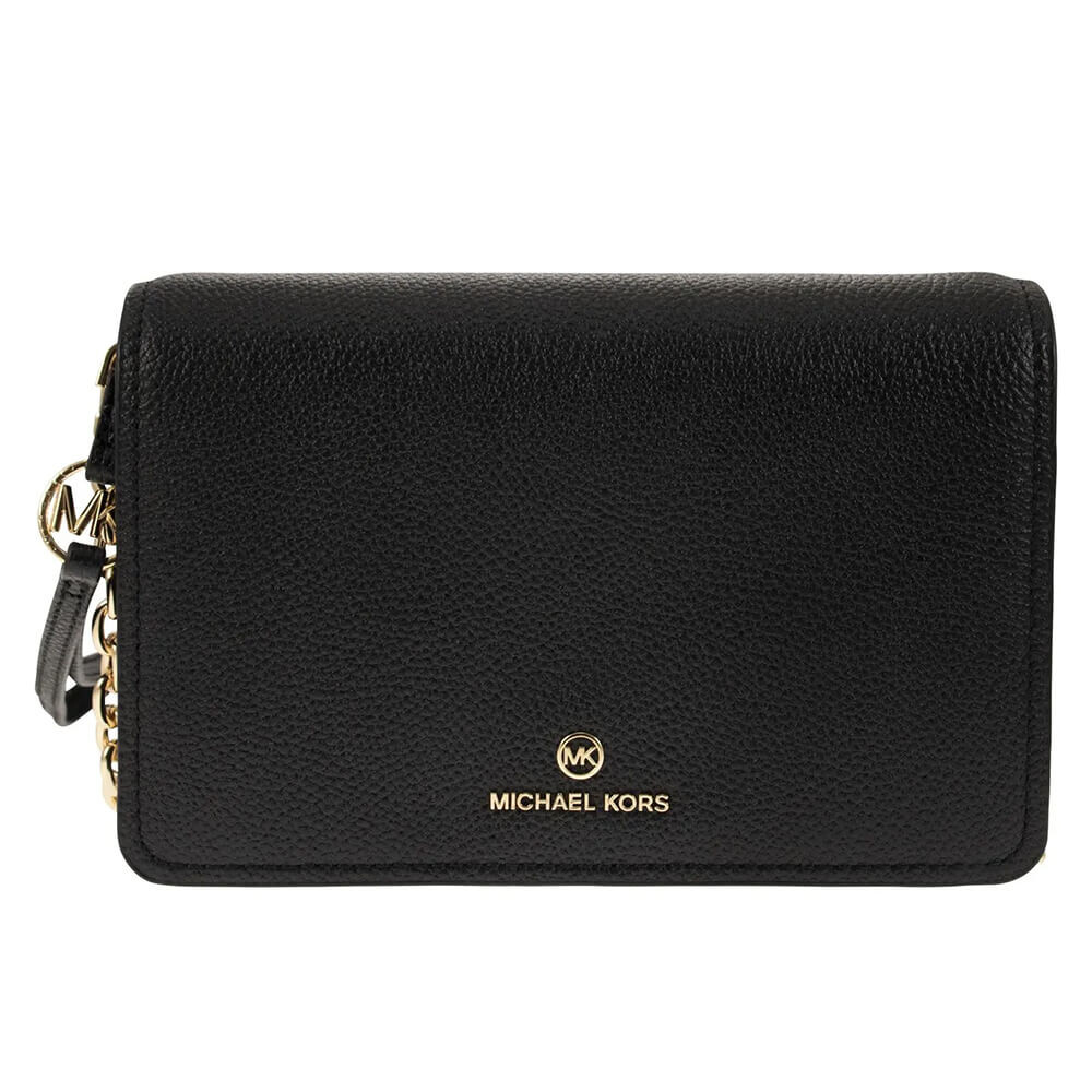 

Сумка-кроссбоди Michael Kors Jet Set Leather, черный