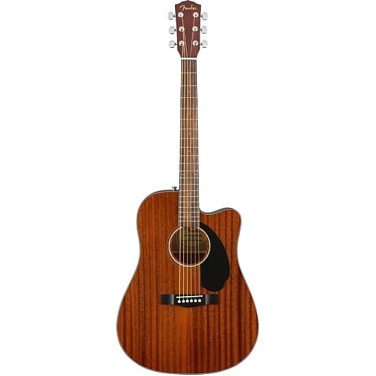 

Fender CD-60SCE Dreadnought, полностью из красного дерева