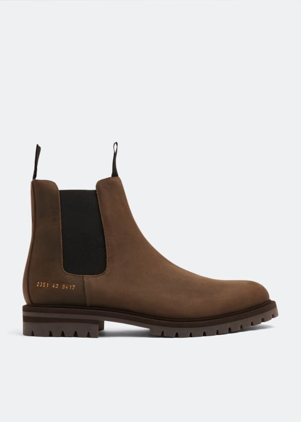 

Ботинки COMMON PROJECTS Winter Chelsea boots, коричневый
