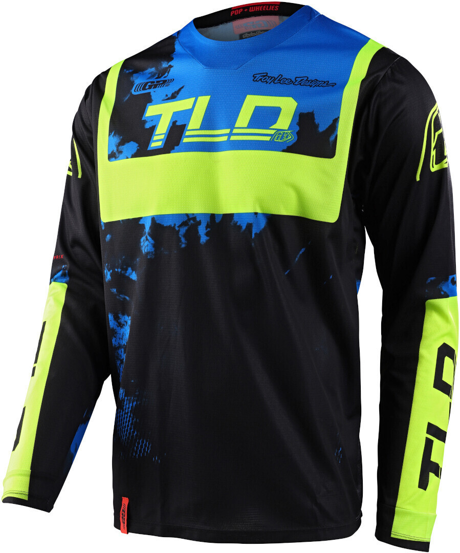

Джерси Troy Lee Designs GP Astro 2022 Мотокросс, черно-желтые