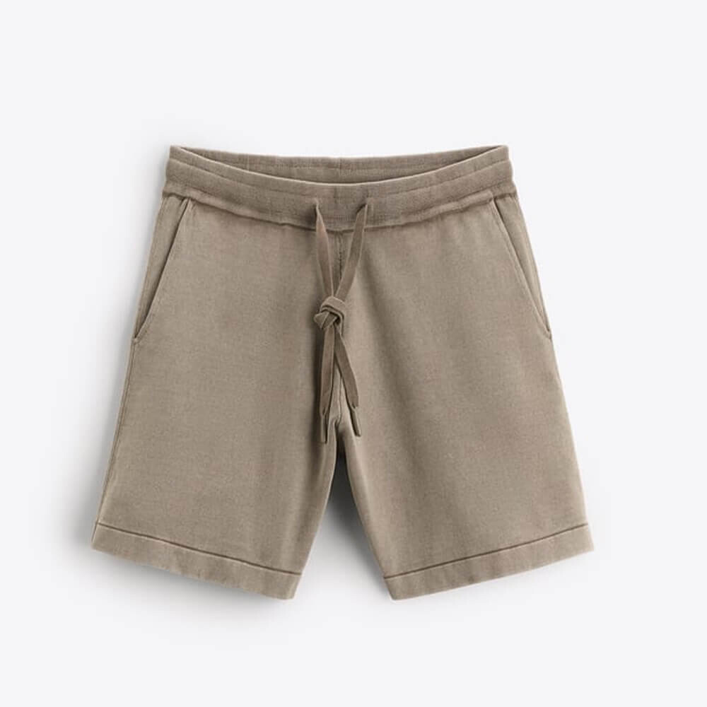 

Шорты Zara Knit Bermuda Jogging, серо-коричневый