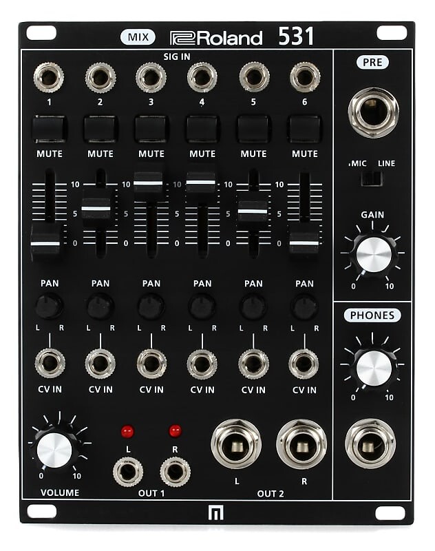 

Модуль микшера Roland System-500 531 Eurorack SYS-531