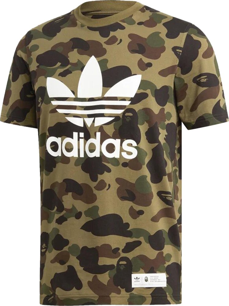 Adidas on sale bape shirt