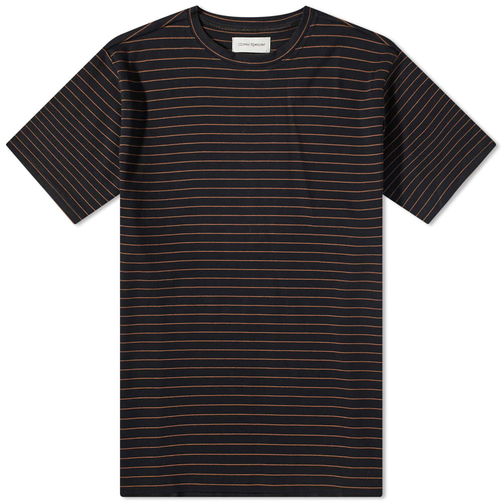 

Футболка Oliver Spencer Striped Box Tee