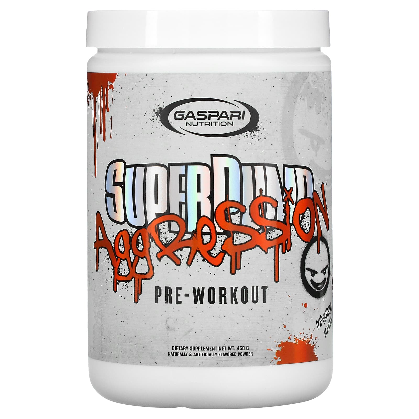 Предтренировочный Комплекс Gaspari Nutrition SuperPump Aggression, 450 г –  купить из-за границы через сервис «CDEK.Shopping»