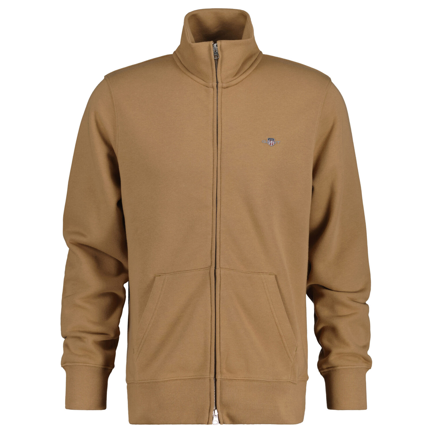 

Толстовка Gant Sweatjacke, хаки