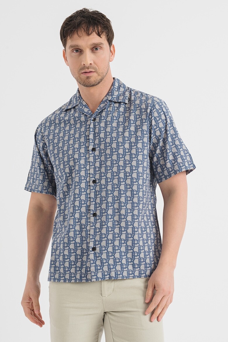 

Рубашка оверсайз с короткими рукавами Charlie Jack & Jones, серый
