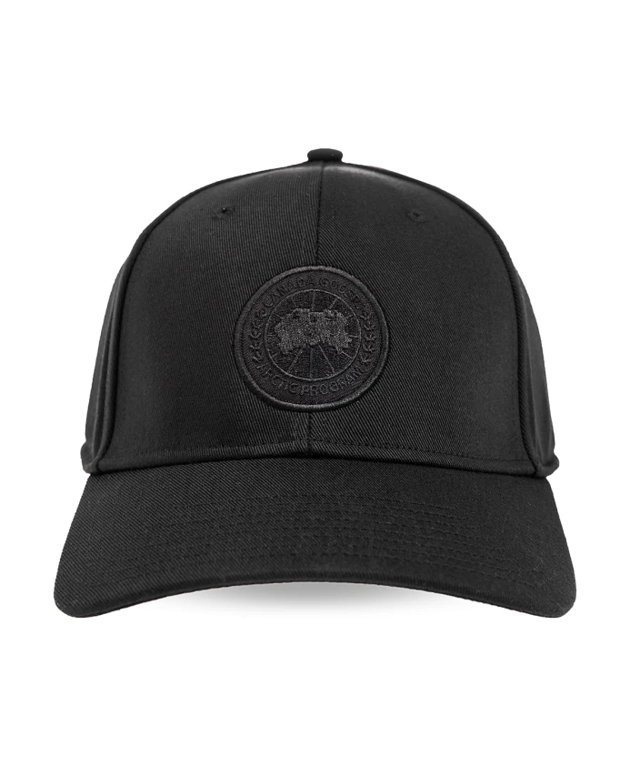 

Бейсболка с логотипом Canada Goose, черный
