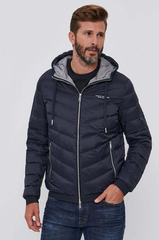 

Пуховик Armani Exchange, темно-синий