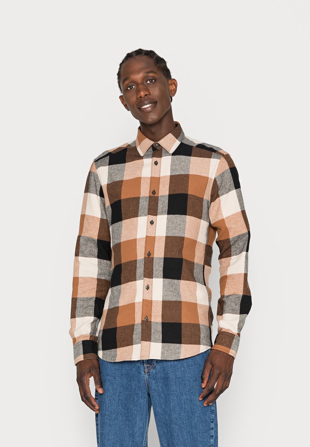 

Рубашка ONSGUDMUND LIFE LS 3T CHECK NOOS Only & Sons, серебристый/цветной