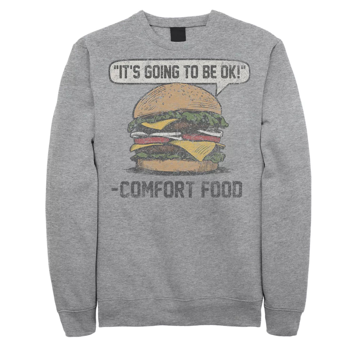 Мужская футболка It’s Going To Be Ok Comfort Food Burger Licensed Character