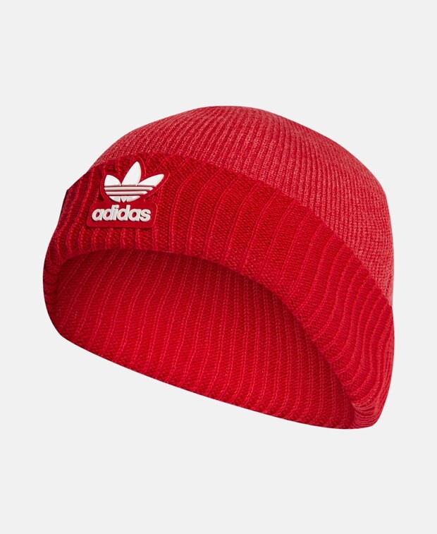 

Вязаная шапка adidas Originals, красный