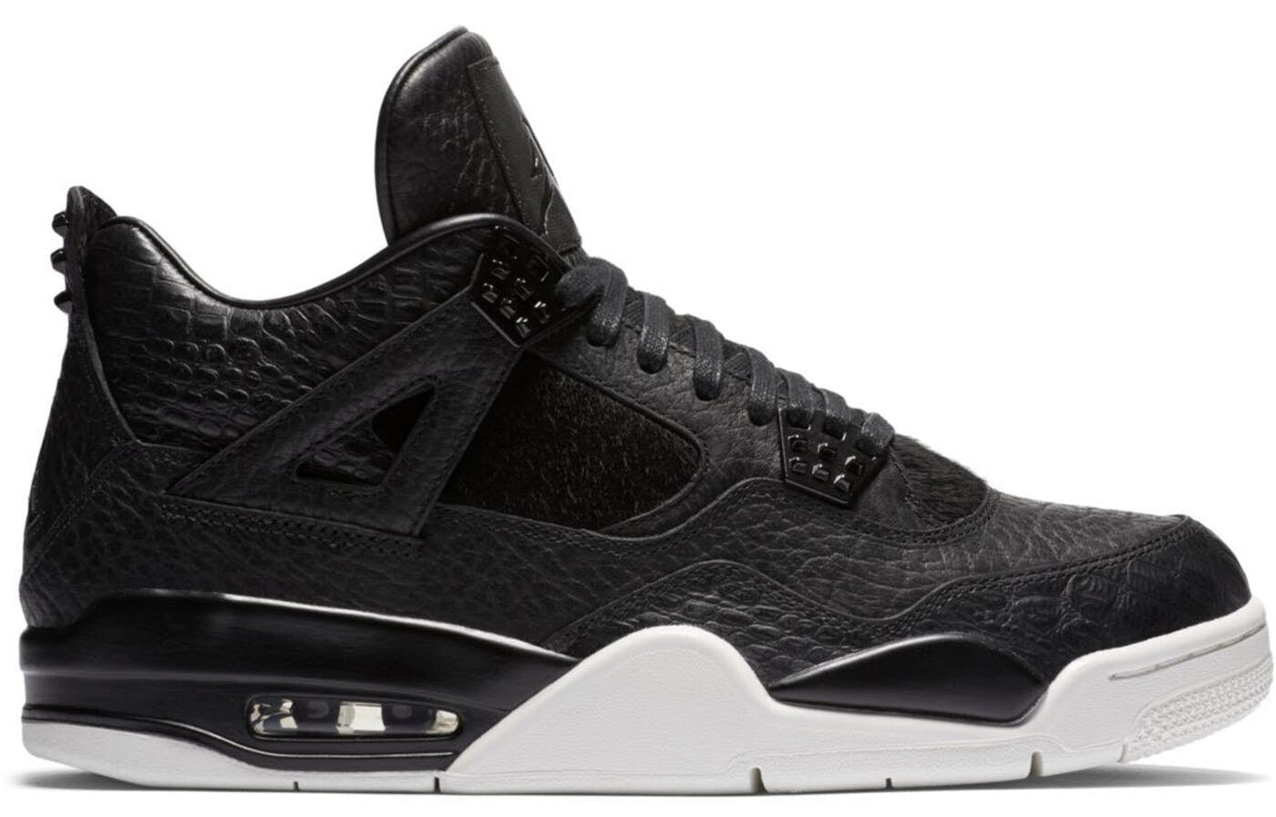 

Кроссовки Jordan 4 Retro Pony Hair, черный
