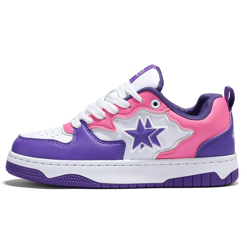 

Кроссовки DOUBLE STAR 88 Skateboarding Shoes Unisex Low-top, фиолетовый