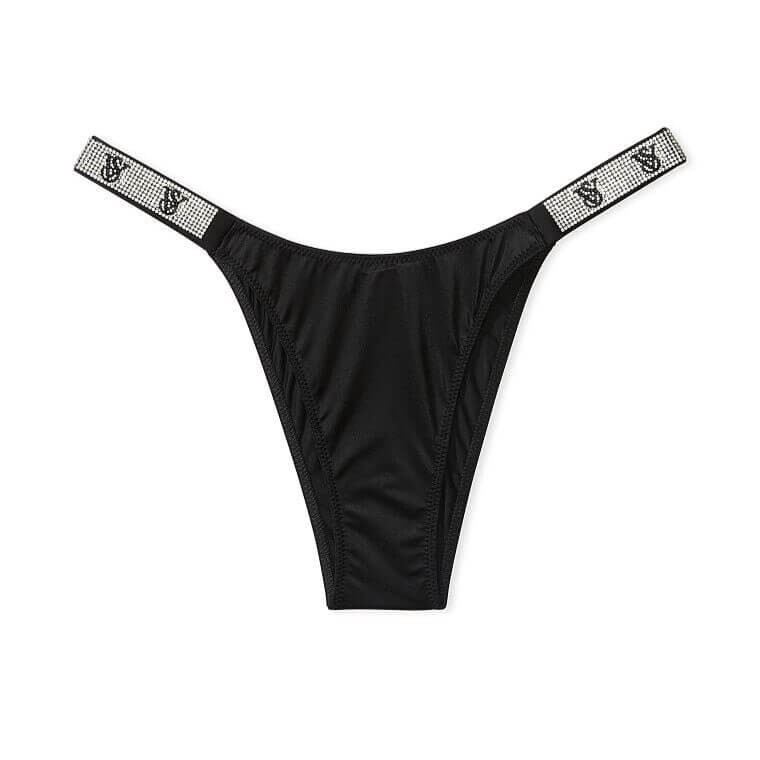 

Трусики Victoria's Secret Very Sexy Shine Strap Lace Brazilian, черный