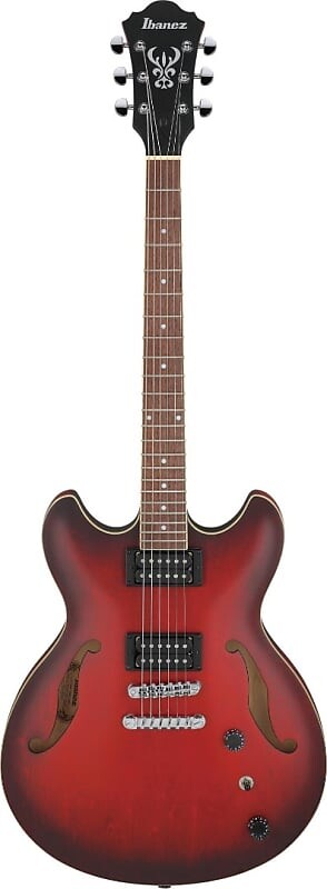 

Полуакустическая электрогитара Ibanez AS53SRF Artcore, Sunburst Red Flat