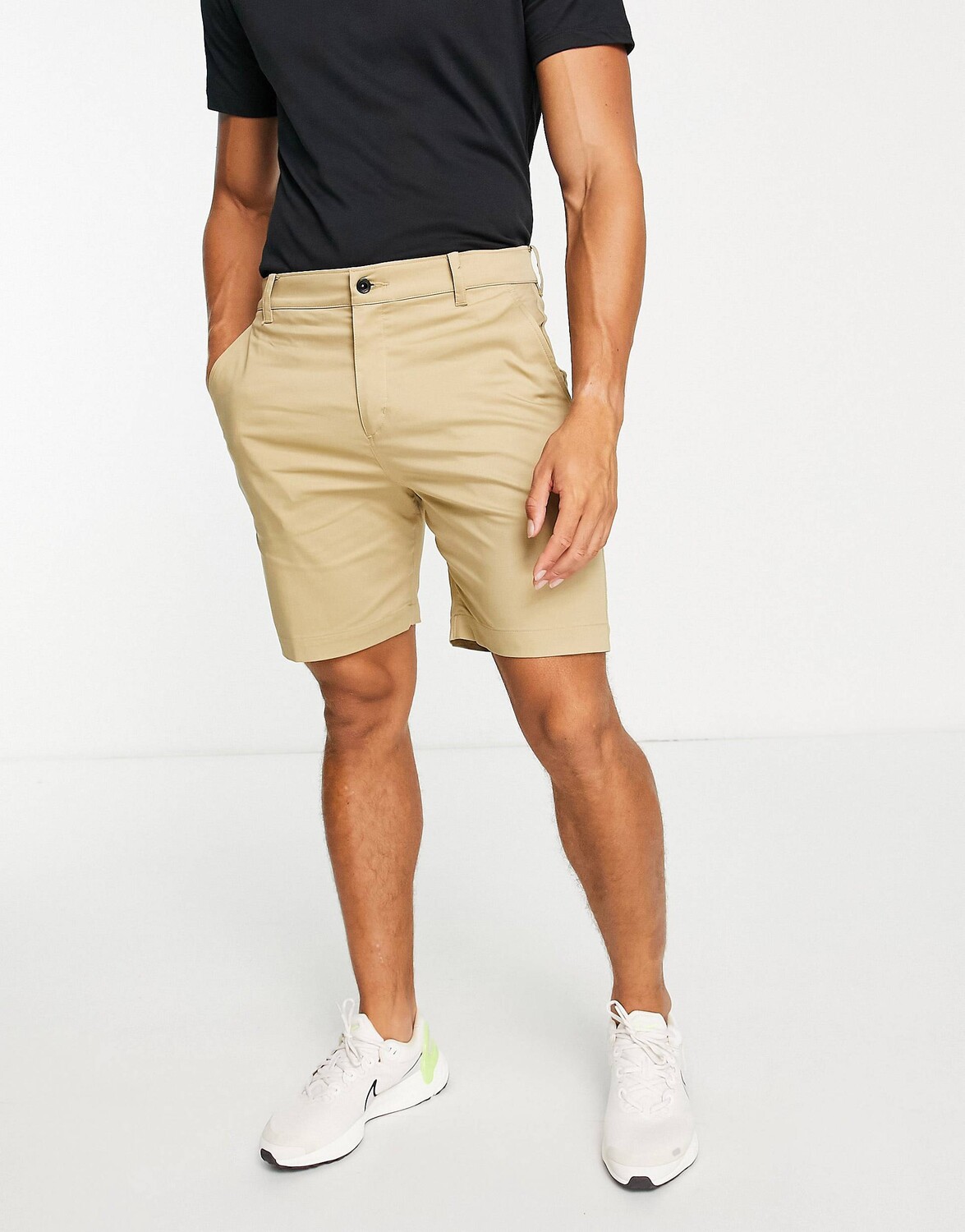 

Бежевые шорты-чинос 9 дюймов Nike Golf Dri-FIT UV