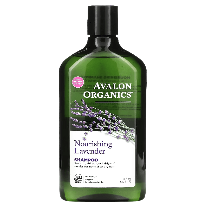 Шампунь питательный Avalon Organics лаванда, 325 мл - фото