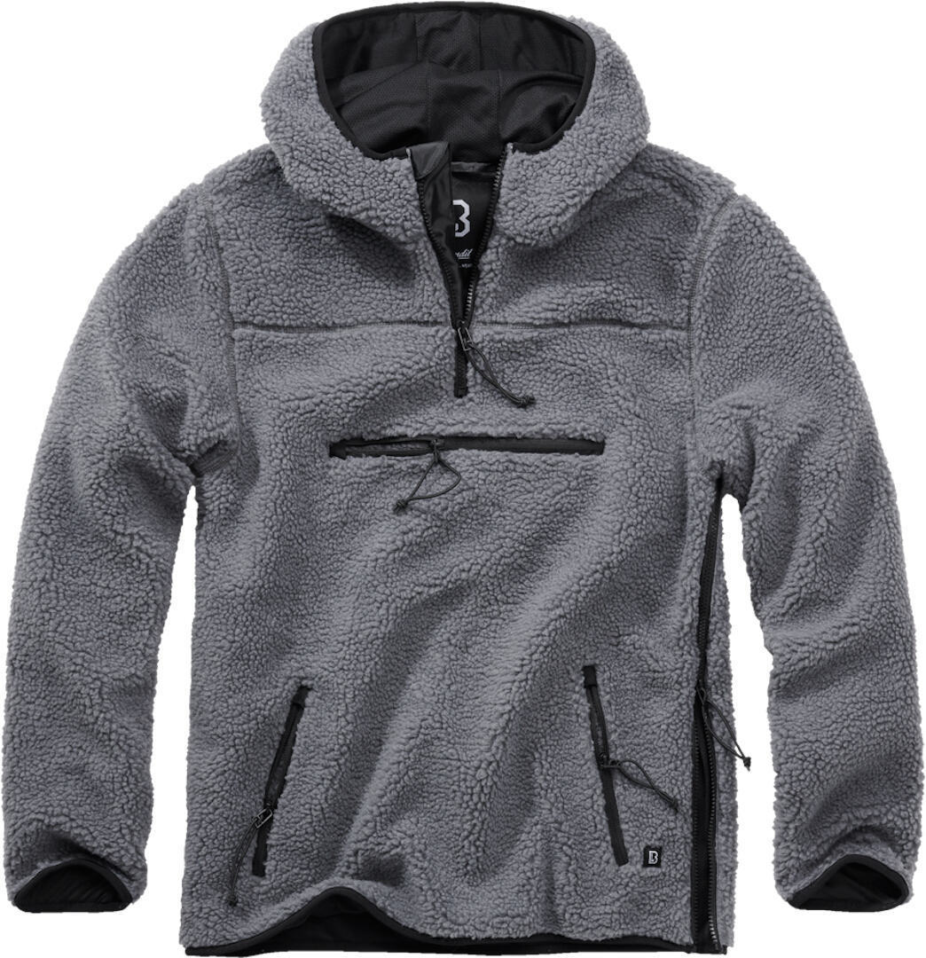 Пуловер Brandit Teddyfleece Worker, серый пуловер мужской inextenso серый