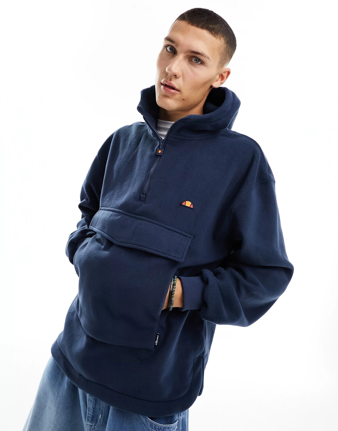 

Толстовка Ellesse Buck Fleece, темно-синий