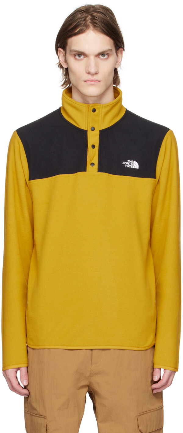 

Желто-черная толстовка Glacier Snap The North Face, Черный