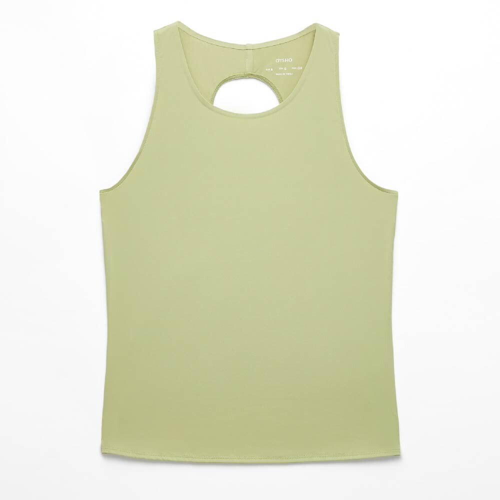 

Топ Oysho Cross-back comfortlux, светло-зеленый