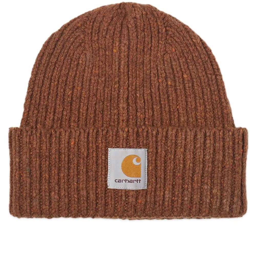 

Шапка Carhartt Wip Anglistic, рыжевато-коричневый