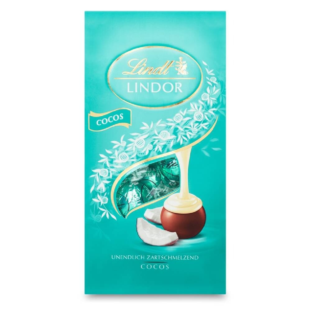 

Конфеты Lindt Lindor Kugel Beutel, кокос, 136г