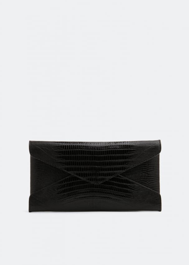 

Сумка SAINT LAURENT Letter pouch, черный