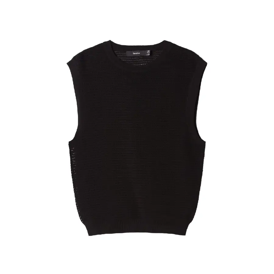 

Жилет Bershka Mesh, черный