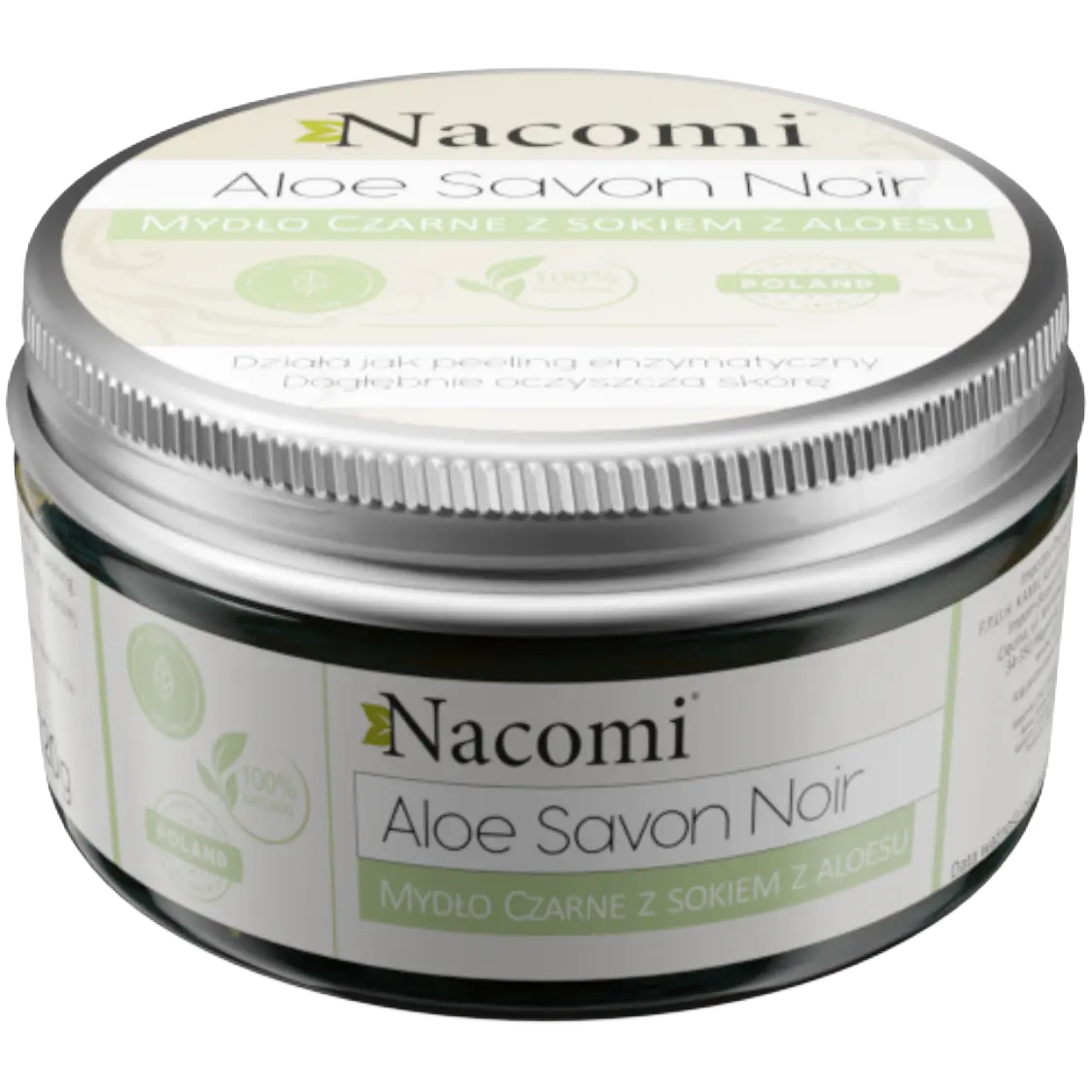 

Nacomi Aloe Savon Noir мыло черное с соком алоэ, 125 г