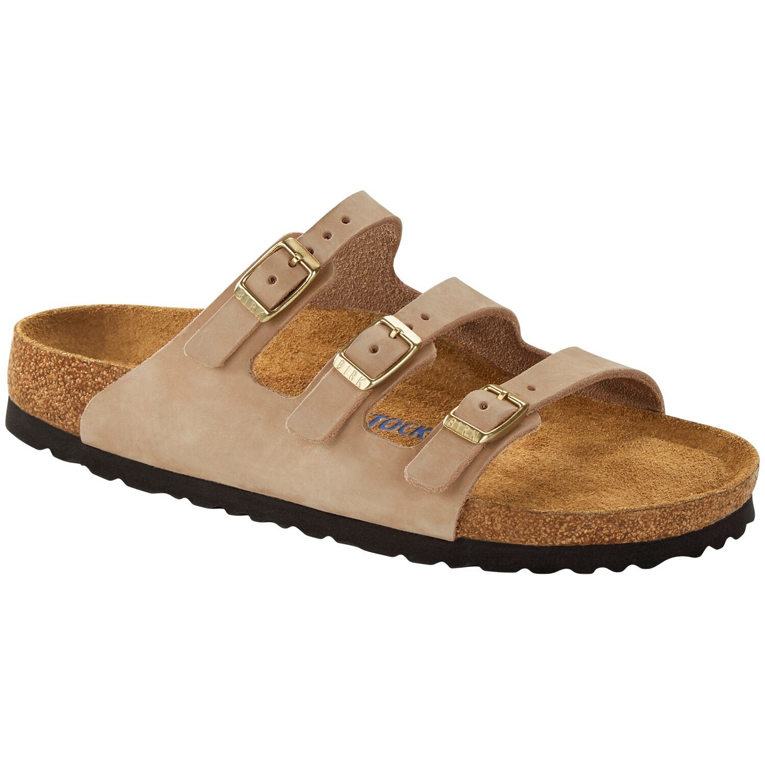 

Сандалии Birkenstock Florida с мягкой стелькой, бежевый