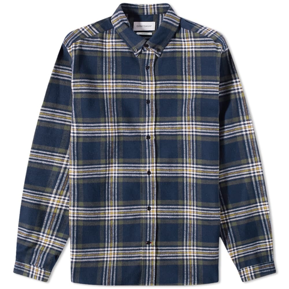 

Рубашка Oliver Spencer Brook Check Shirt