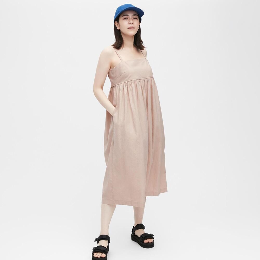 

Платье Uniqlo, бежевый