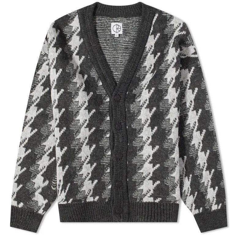 

Кардиган Polar Skate Co. Louis Houndstooth, серый