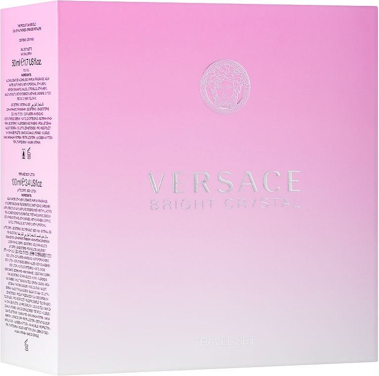 Парфюмерный набор Versace Bright Crystal парфюмерный набор versace bright crystal absolu